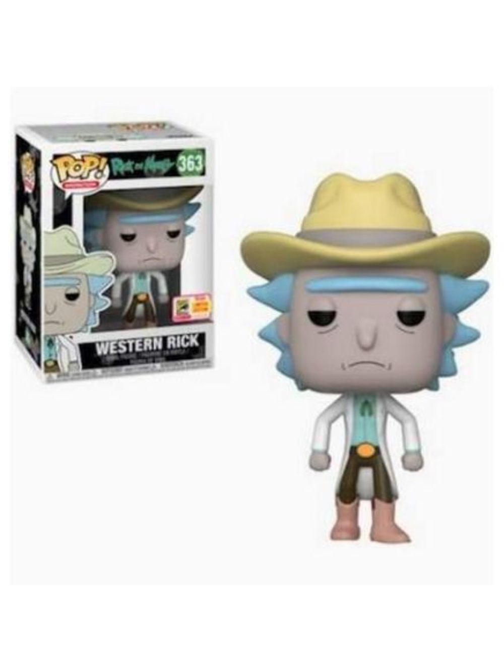 Funko POP! Animation: Rick and Morty #363 Western Rick LIMITED EDITION*